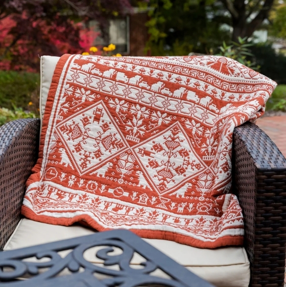 Boho Throw Terracotta Throws And Blankets Terracotta Fleece Throw